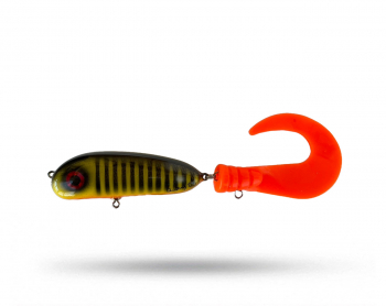 Brunnberg Lures BB Tail Sink - Fire Perch Tiger